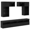 vidaXL Meubles TV muraux 6 pcs Ch&ecirc;ne artisanal Bois d'ing&eacute;nierie
