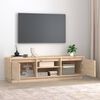 vidaXL Meuble TV 140x35x40 cm Bois de pin massif