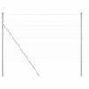 vidaXL Cl&ocirc;ture en fil soud&eacute; pour sol 25 x 1,5 m (l x h)