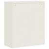 vidaXL Classeur blanc 90x40x145 cm acier