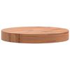 vidaXL Dessus de table &Oslash;30x4 cm rond bois massif de h&ecirc;tre
