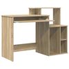 vidaXL Bureau Ch&ecirc;ne Sonoma 120,5 x 44 x 88,5 cm Bois d'ing&eacute;nierie