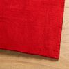 vidaXL Tapis HUARTE &agrave; poils courts doux et lavable rouge 120x120 cm