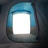 vidaXL Tente de camping tunnel 4 personnes bleu imperméable