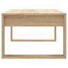 vidaXL Table basse chêne sonoma 102x50x35 cm bois d'ingénierie