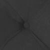 vidaXL Coussins de siège 4 pcs Noir 40 x 40 x 6 cm Microfibre