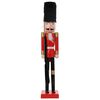 vidaXL Casse-noisette de No&euml;l TURKU Rouge et noir 91 cm