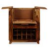 vidaXL Armoire de bar Bois massif 85x40x95 cm
