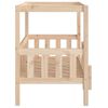 vidaXL Lit pour chien 95,5x73,5x90 cm Bois de pin solide
