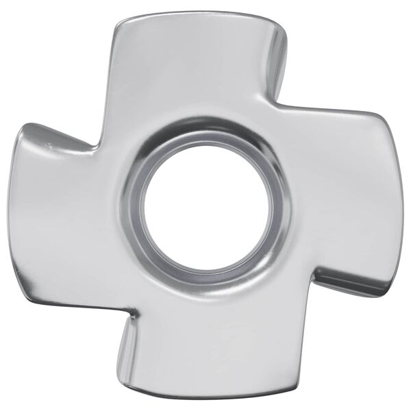 vidaXL Ecrou en T &agrave; dents 12 pcs Argent&eacute; M6 mm Acier