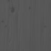 vidaXL Buffet Gris 34x40x75 cm Bois massif de pin