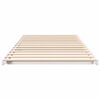 vidaXL Cadre de lit surélevé Blanc 90 x 210 cm Bois massif en pin