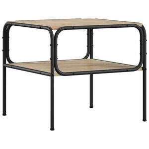 vidaXL Table d'appoint Ch&ecirc;ne Sonoma 100 x 50 x 46 cm Bois d'ing&eacute;nierie