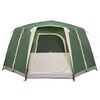 vidaXL Tente Cabane avec toit avec stockage Vert 425 x 396 x 222 cm
