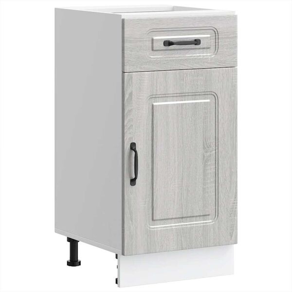 vidaXL Armoire de cuisine Kalmar sonoma gris bois d'ing&eacute;nierie