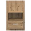 vidaXL Cabinet de chevet 2 pcs Ch&ecirc;ne artisanal 50 x 32.5 x 80cm