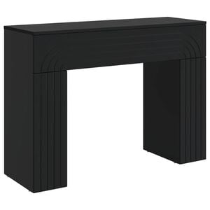 vidaXL Table basse Noir 102 x 35 x 75 cm Bois d'ing&eacute;nierie