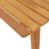 vidaXL Chaises de jardin avec table 3 pcs Gris Bois d'acacia massif