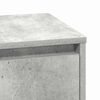 vidaXL Cabinet de chevet 2 pcs Gris b&eacute;ton 39 x 34,5 x 50 cm