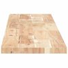 vidaXL &Eacute;tag&egrave;re flottante 160x20x2 cm bois d'acacia massif non trait&eacute;
