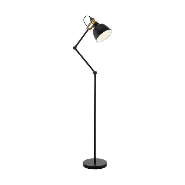 EGLO Lampadaire THORNFORD noir et bronze 49524