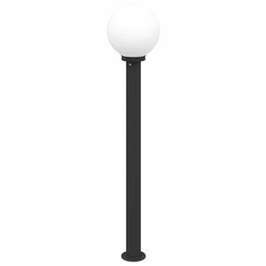 vidaXL Borne lumineuse 120 cm noire IP44