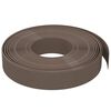 vidaXL Bordures de jardin 3 pcs marron 10 m 10 cm poly&eacute;thyl&egrave;ne