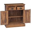 vidaXL Armoire de rangement avec tiroir Naturel 65 x 30 x 75 cm