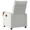 vidaXL Fauteuil inclinable gris nuage tissu
