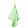 vidaXL Serviettes de sport 2 pcs Vert 140 x 70 cm