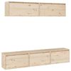 vidaXL Ensemble de meubles TV 5 pcs bois massif de pin