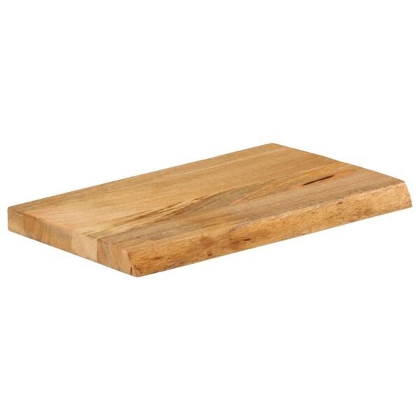 vidaXL Dessus de table &agrave; bord vivant 60x20x3,8 cm bois massif manguier