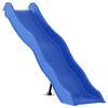 vidaXL Toboggan de jeu bleu 174x38 cm polypropyl&egrave;ne