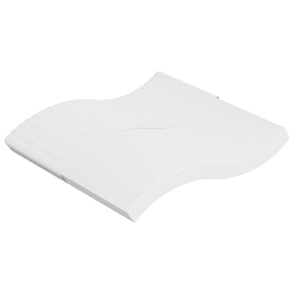 vidaXL Matelas en mousse moyennement doux 200x200 cm