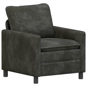 vidaXL Canap&eacute; Anthracite 76 x 81 x 87,5 cm Polyester