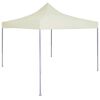 vidaXL Tente de f&ecirc;te 291 x 291 x 315 cm Cr&egrave;me Tissu Oxford