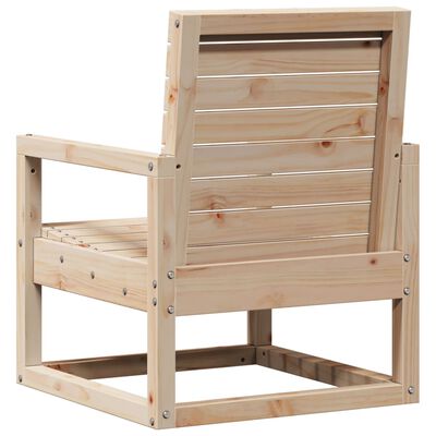 vidaXL Chaise de jardin 57,5x63x76 cm bois de pin massif