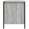 vidaXL Tables de chevet 2 pcs sonoma gris 40x42x50cm bois d'ing&eacute;nierie