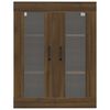 vidaXL Armoire murale suspendue Chêne marron 69,5x34x90 cm
