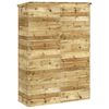 vidaXL Abri à outils de jardin 123x45x171 cm Bois de pin imprégné