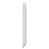 vidaXL Oreille de t&ecirc;te de lit Blanc 40,5 x 40,5 x 4 cm PVC