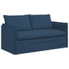 vidaXL Canap&eacute; 2 pcs Bleu 196 x 82 x 85 cm tissu