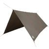 vidaXL B&acirc;che de camping marron 451x420 cm imperm&eacute;able