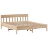 vidaXL Cadre de lit sans matelas 180x200 cm bois massif de pin