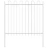 vidaXL Cl&ocirc;ture de jardin BOXTEL 2 pc 3,4 x 0,8 m Blanc