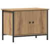 vidaXL Meuble TV 60 x 35 x 45 cm Ch&ecirc;ne artisanal Bois d'ing&eacute;nierie