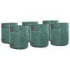 vidaXL Sacs &agrave; D&eacute;chets de Jardin 12 pc 120 l Vert Polypropyl&egrave;ne