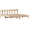 vidaXL Cadre de lit sans matelas 200x200 cm bois massif de pin