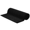 vidaXL Tapis de porte noir 100x200 cm fibre de coco touffet&eacute;