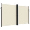 vidaXL Auvent lat&eacute;ral r&eacute;tractable Cr&egrave;me 200x1200 cm